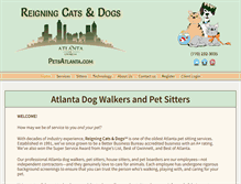 Tablet Screenshot of petsatlanta.com